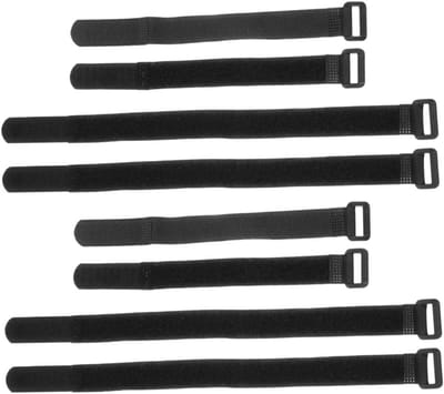 Fietsendrager Riemen - Spanbanden Fiets - Bagage Vervoeren - Sterke Nylon Materiaal - 31 cm - Zwart