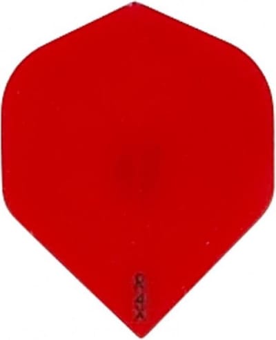 5 sets (15 stuks) Ruthless flights R4X Solid Red