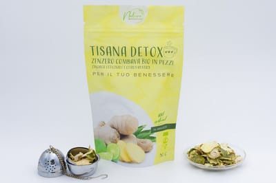 Kruidenthee Detox - Madagaskar - Gember Kaffir Citrus Combava - Biologisch - NL-BIO-01