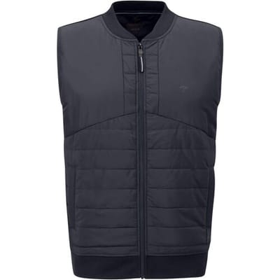 Fynch-Hatton Body-Warmer Hybrid Vest College Collar Navy / male