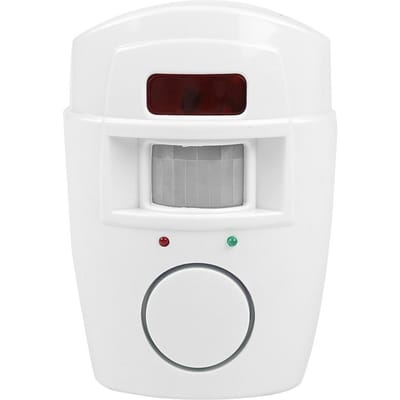 Détecteur de mouvement PIR sans fil, système d'alarme de sécurité, télécommandes pour maison et garage white