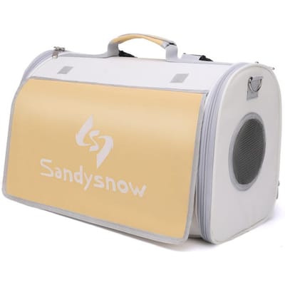 Kattenmand Zachte Hondentas Opvouwbare Draagbare Huisdier Rugzak Honden Reis Transporttassen 46X24X29CM