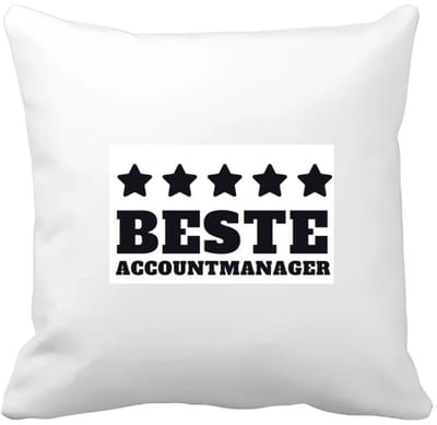 Akyol - beste accountmanager Kussen hoes - Beste accountmanager - collega - welkom - afscheid - 40 bij 40 cm