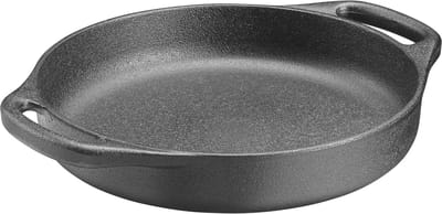 Gietijzeren Koekenpan 26 cm Zwart - Duurzaam Bakken