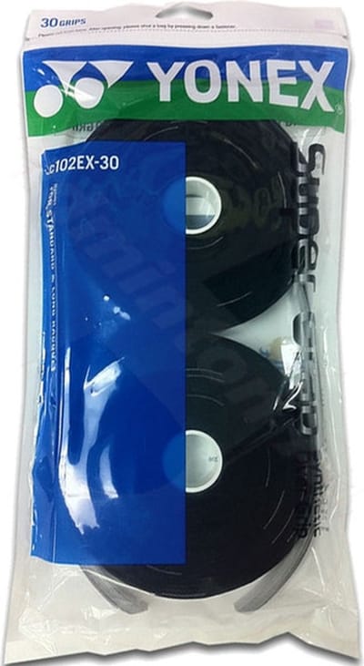Yonex Super Grap Overgrip 30 St. Zwart - Grip - Multi