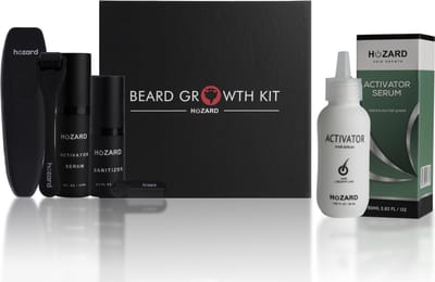 Baardgroei Kit met Dermaroller + Haargroei Spray -  baardolie- Cadeau voor mannen - Baardgroei stimuleren - Baard serum - Baardgroei olie - Derma roller - Stop haaruitval & Creëer haargroei - Haarvoeding