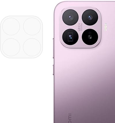 Coverup Camera Lens Protector - Geschikt voor Xiaomi 17T Camera Lens Protector - Coverup 9H Tempered Glass - Transparant