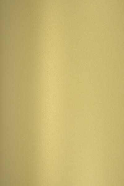 Netuno - goud metallic papier - A5 - 14,8 x 21 cm - 10 vellen - 250 gram - Majestic Mellow Yellow