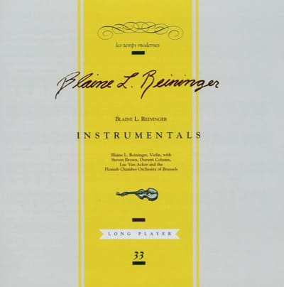 Blaine L. Reininger - Instrumentals (CD)