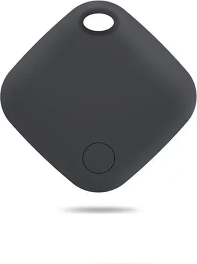 DrPhone TraceMate - Slimme Mini GPS Tracker - Bluetooth 5.1 - Geschikt voor IOS Zoek Mij Functie - Locatie vinden - Buiten - Zwart