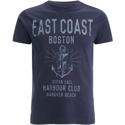 Threadbare Men's Maple T-Shirt - Navy - M