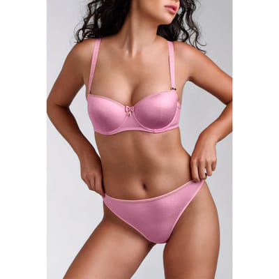 Marlies Dekkers Rococo Royal Pink And Gold Balcony Bra Size: 70 B | Bras Outlet | Dames | Roze