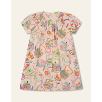 Oilily Diwa Jurk- maat104/4yr Shifting Sand