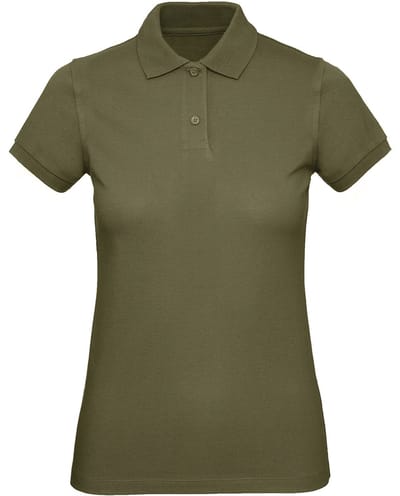 B&C Ladies' organic polo shirt CGPW440 - Urban Khaki - XL