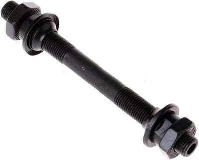Fiets Snelspanner - Wiel Bevestiging - Fiets Onderhoud - Ultralicht Ontwerp - 108 mm Vooras - Zwart