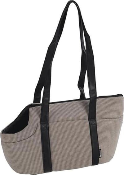 Transporttas voor honden, grijs, 46 x 23 x 25 cm - Stijlvol en comfortabel