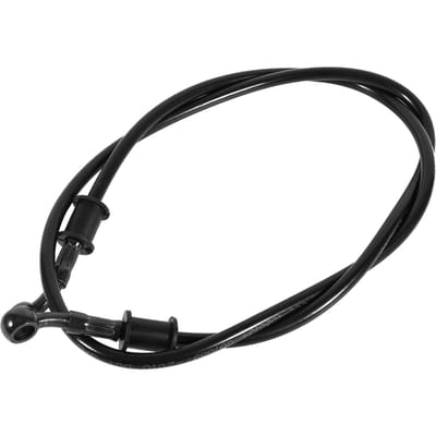 120cm Motorfiets Gevlochten RVS Rem Koppeling Olie Slang Leiding Zwart black