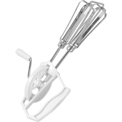 Roestvrijstalen Handheld Handmatige Eierklopper Mixer Klopper Thuiskeuken Kookgereedschap gray