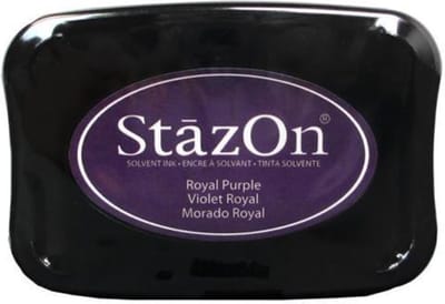 Stazon sneldrogend stempelkussen Royal Purple