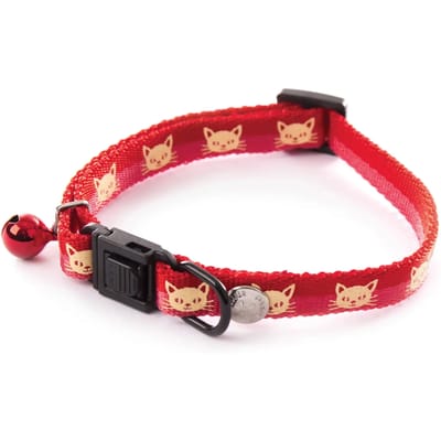 Nylon kattenhalsband met snorharen Martin Sellier
