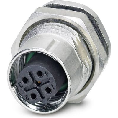 Phoenix Contact 1553022 Sensor/actuator inbouwconnector M12 Aantal polen (sensoren): 5 Bus, inbouw 20 stuk(s)