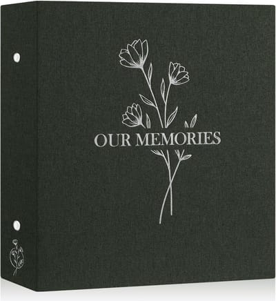 Dailygoods- Fotoalbum 600 Foto's - Insteekalbum - Luxe Linnen Omslag - Waterdicht - Zuurvrij - 10x15 cm - 60 Vellen/120 Pagina's - Fotoboek