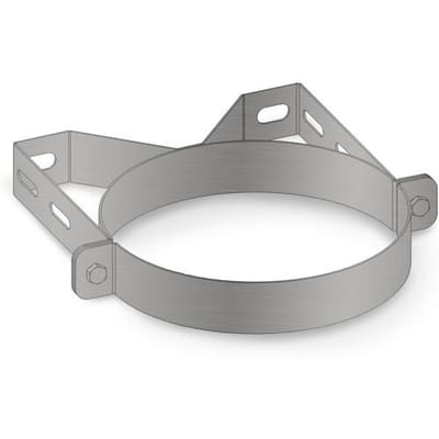 GGM Gastro Wandabstandshalter - Ø 450 mm Zilver