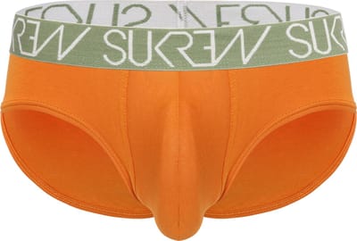 Sukrew Apex Slip Camel - Maat XS - Herenondergoed - Mannen Slip - Grote pouch