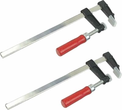 Bruder Mannesmann Snelspan lijmklem - 2x - verzinkt staal - bereik 250 mm - lijmtang