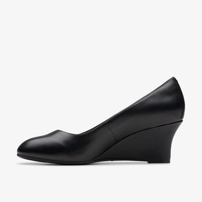 Olivette Parelo zwarte leren schoenen