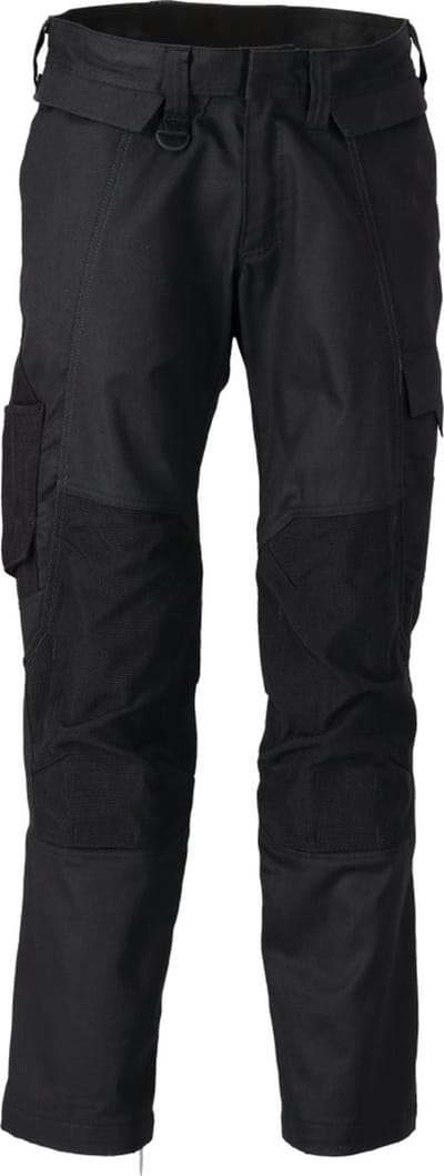 Mascot Accelerate Broek met kniezakken 20779-563 - Zwart - C46 - 76