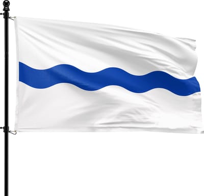 VlagDirect - Beek vlag - Gemeente Beek vlag - 90 x 150 cm.