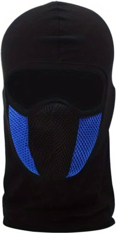 Livano Ski Mask - Bivakmuts - Balaclava - Ski Masker - Face Mask - Full Face Mask - Winter Masker - Blauw