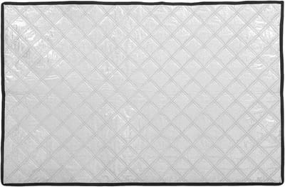 Warmteschild Vrieskist - Isolatiehoes Koelbox - Buiten Koelen - Meerlaagse Aluminiumfolie - 145x75cm - Zilver