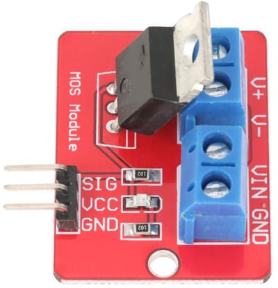 Jhubersproducts - Driver Module - 5 stuks - 0-24V - Geschikt voor LED-lampstrip en DC-motor - Compact formaat