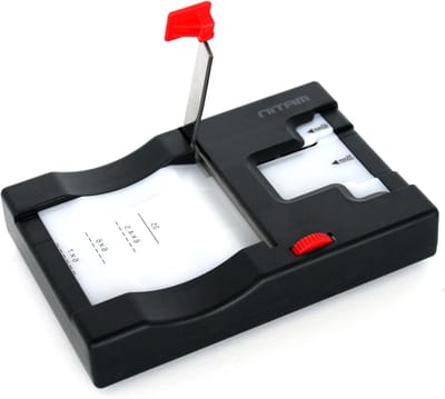 Film Snijder - Negatievenhouder - Film Ontwikkelen - Meerdere Formaten - 60mm Formaten - Zwart