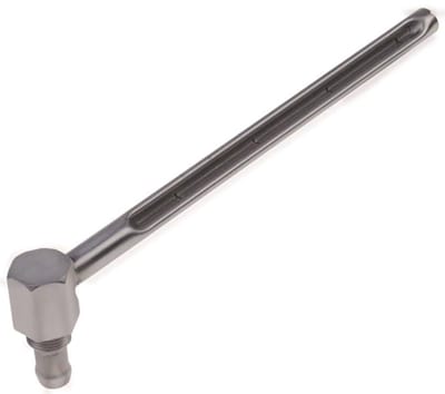 Naspoelarm Vaatwasser - Onderdeel Keuken - Hygiënisch Werken - 4 Sproeiers - 235 mm Lengte - Zilver