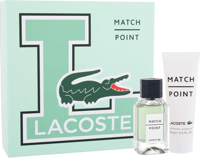 Lacoste - Match Point Giftset Eau de toilette 50 Ml A Shower Gel 75 Ml