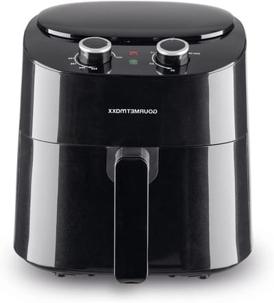 Heteluchtfriteuse - Airfryer Keukenapparaat - Vetarm Koken - 8 Programma's - 45 Liter - Zwart