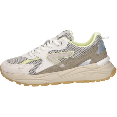 HUB Grid-w Sneakers - Dames - Beige - Maat 36