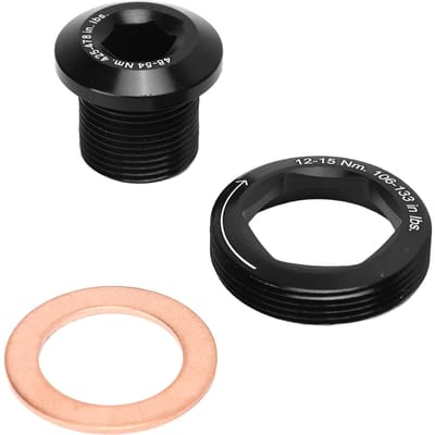 Fietscrankstelbout Aluminiumlegering M15 M26 Zeskant Crankarm Bevestigingsbout voor Onderhoud