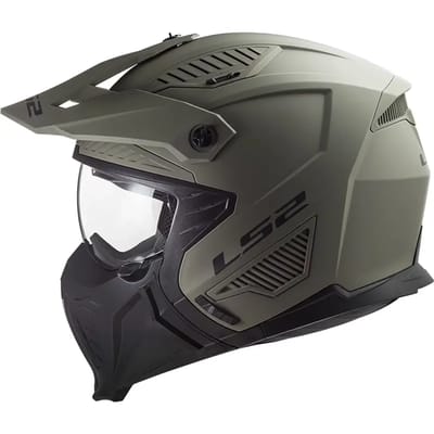 LS2 OF606 Drifter Solid Matt Zand 06 Multi Helm - Helm