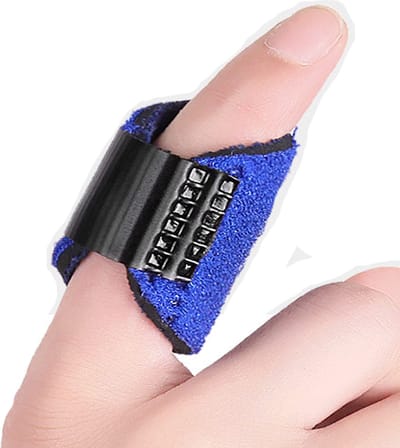 Vingerspalk I Vingerbrace I Vingerfixatieriem I Revalidatiespalk I Vinger Splint I Rechttrekken Vinger I Blauw