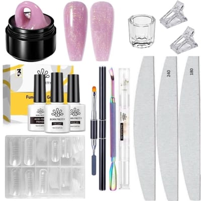 Born Pretty - Builder gel - Set - HEMA-vrij - Buildergel - Builder gel nagels - Builder gel set - Builder gel gel nagels - Gelnagels - Gel nagels - Gel voor nagels - Hard gel - Polygel EAN: 8720929461257 Nepnagels Born Pretty (1) Varianten