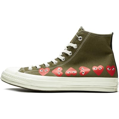 Chuck 70 Comme des Garçons Play x Chuck 70 Converse Hi Top 'Multi Heart' 162973C 42 black