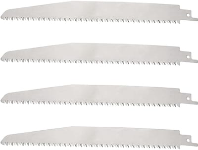 Set van 4 Stalen Decoupeerzaagbladen voor Snijden van Bot, Metaal en Hout - Hoogwaardige Zaagbladen voor Precisiewerk