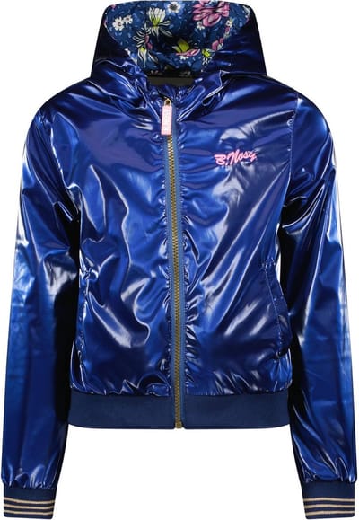 B. Nosy Y401-5213 Meisjes Jas - lake blue - Maat 104