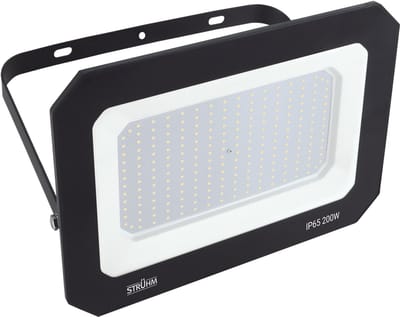 ASTON - LED Bouwlamp - LED Schijnwerper - 200 Watt - Daglicht Wit 4200K - 21000 Lumen - Waterdicht IP65 - Zwart