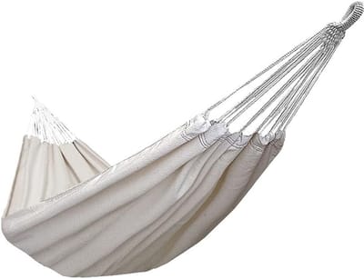 Draagbare hangmat - Reisschommelbed - Ontspannen buiten - Snelle opzet - 100x100mm - One Color
