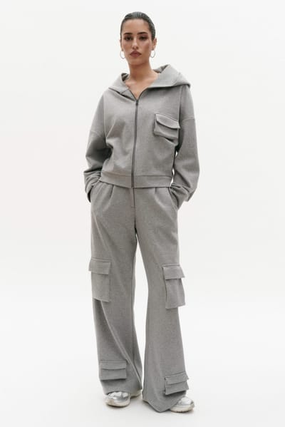 BENU Dames Grijze Joggingbroek